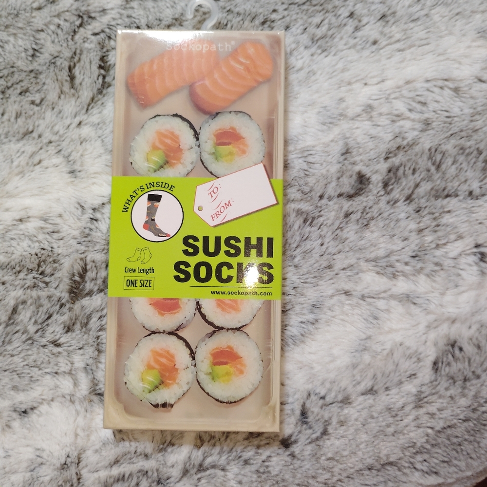 Sockopath Sushi  Adult's Novelty Socks